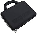 BLACK HARD NETBOOK MICRO LAPTOP NOTEBOOK CARRY CASE BAG SLEEVE WATER RESISTANT FOR ACER ASUS SAMSUNG DELL SONY HP TOSHIBA NET BOOK SIZES 10.1" 10.2" 11.6"