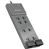 8-Outlet Surge Suppressor with Phone/Modem and Coax Protection