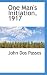 One Man's Initiation, 1917 (Paperback)