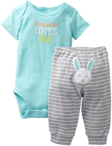 Carter's Baby Girls' 2 Piece Easter Bodysuit Set (Baby)