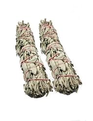 Beauty: White Sage Smudge Stick Two Pack, 9" - Tom's Incense