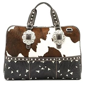 American West Prairie Rose Single Compartment Briefcase