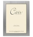 8 Inch x10 Inch Brushed Silver Frame