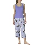 Nick & Nora Poplin Cropped Pants Set - Pandamonium