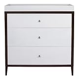 DwellStudio for Target Silver Lake Combo Changing Table - White/ Walnut