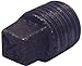 Southland 521-801HN 1/4" Black Square Head Plugs