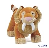 Webkinz Sabertooth Tiger with Trading Cards
