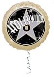 Hollywood Star Mylar Balloon 18 in. Each