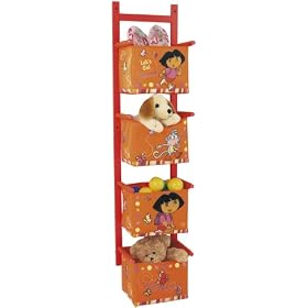 Dora The Explorer Wall Mounted Fabric Storage Unit