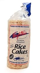ROKEACH Rice Cake - Unsalted Sesame, 5.25-Ounce Boxes (Pack of 12)