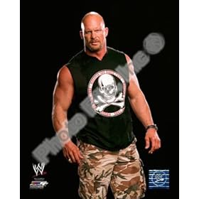  Stone Cold Steve Austin WWE Legend 8x10 Glossy Photo