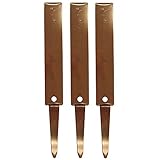 小人の森 ブロンズ フラワーラベル 立型13cm 3枚入 B128 No.56102
