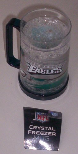 Philadelphia Eagles 16oz Crystal Freezer Mug