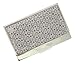 New - Helena Stainless Steel Business Card Case - V644B