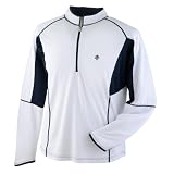Coolibar UPF 50+ Mens Long-Sleeve Quarter Zip Splash Guard - Sun Protection