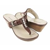 Nickels Soft Baffle Brown sandals by Nickels Soft