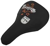 Colony Slim Pivotal BMX Bike Seat - Black / Tangerine