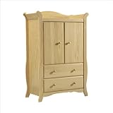 Stork Craft Aspen Armoire Chest, Natural Image