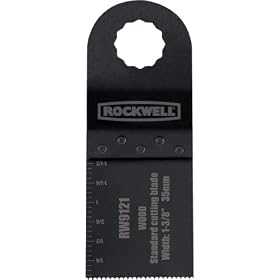 Rockwell RW9121 Sonicrafter 1-3/8-Inch Standard End Cut Blade, 1-Piece