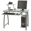Glas Computertisch, PC-Tisch, Schreibtisch
