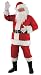Economy Flannel Santa Suit Adult Costume Adult (One-Size (Standard))