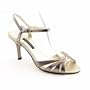 CAPARROS Danni Womens SZ 10 Gray Mushroom Sandals Open-Toe Shoes
