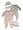 Beyond Basics Kids - Newborn Baby Girls Long Sleeved Coverall 2 Pack with Matching Cap, Pink, White (Size 3-6Months)