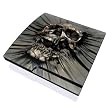 Skull Wrap Design Skin Decal Sticker for the Playstation 3 PS3 SLIM Console
