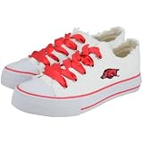 Arkansas Razorbacks White Spirit Sneakers