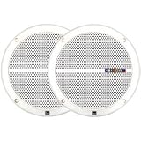 Dual 6.5-Inch Weather Resistant Marine Speakers 60 Watts Peak Pair - DMP660
