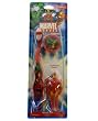 Iron Man Toothbrush - Marvel Iron Man Travel Toothbrush With Mini Figurine And Cap