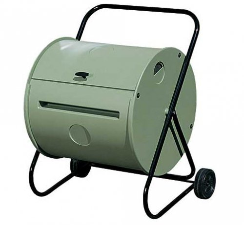 ComposTumbler 08001 Back Porch 5 Cubic Foot Heavy Duty Poly Compost Bin