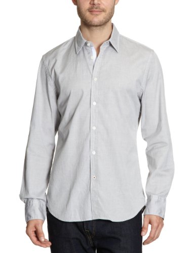 Marc O\'Polo Herren Hemden/ Freizeit 127 1504 42176, Gr. 54 (XXL), Grau (asphalt 959) Preisvergleich