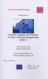 Genetics, religion and identity : a study of British Bangladeshis (2004-7)