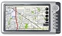 Performance Teknique ICBM-GUIDE 7 inch TFT Wide Touchscreen Portable GPS Navigation System with USA & Canada Maps and SD Memory Card Reader