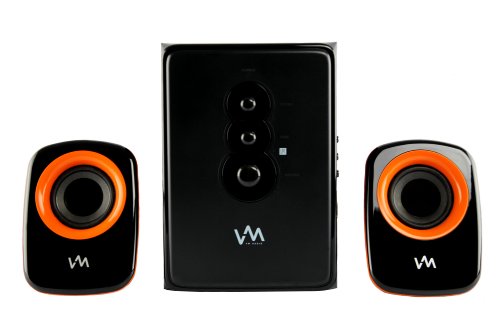 VM Audio EXCS210 2.1 Home/Computer Speakers Multimedia System USB/SD