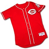 Cincinnati Reds Alternate Scarlet Authentic MLB Jersey