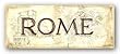 Rome by Ann Brodhead 8"x20" Art Print Poster