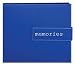 Pioneer MB-10EXPBL Memories Embroidered 12-by-12-Inch Memory Book with Magnetic Closure, Blue