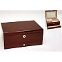 High Laquer Oblong Wooden Jewellery Box with 1 Drawer no.2301