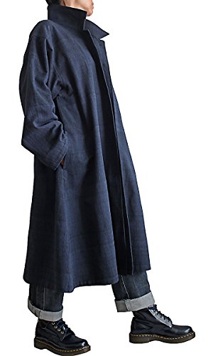 ジョムトン手織り綿ステンカラースプリングコート