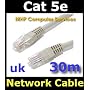 Cat5e RJ45 Ethernet LAN Network Cable UTP Lead 30M