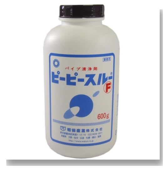 ピーピースルーF 排水管洗浄剤 業務用 600g