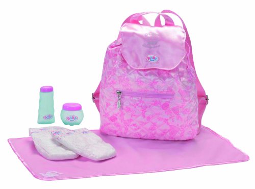 Childrens Toyshop   : Zapf Creation 804452 Baby Born Changing Backpack with Accessories