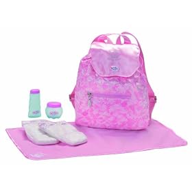 Zapf Creation 804452 Baby Born Changing Backpack with Accessories