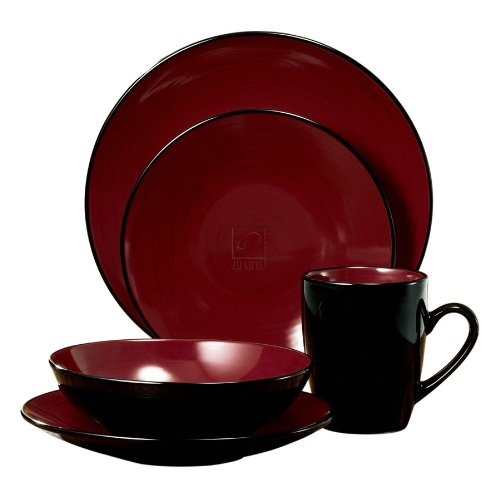 CCA International 16pc duo Dinnerware set On Sale
