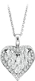 14K 2.00CTW Marquise Diamond Heart Pendant by Morris & David