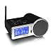 Aluratek AIRMM01 Internet Radio Alarm Clock with built-in WiFi (Black)