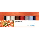 Mettler Metrosene Plus Art.1161 Each 8 Colors Thread (Set of 1), 1500 yd/1372m,