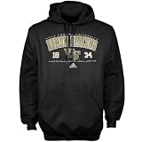 adidas Wake Forest Demon Deacons Black School Pride Hoody Sweatshirt